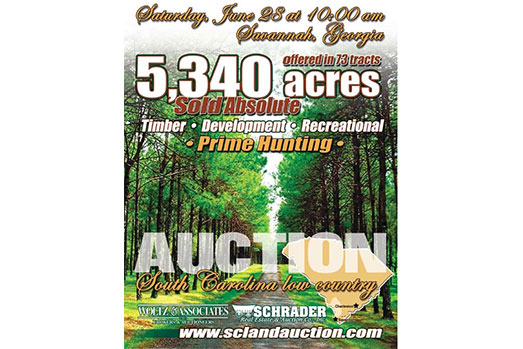 SOLD – Absolute Auction: 5,340 Acres offered in 23 Tracts