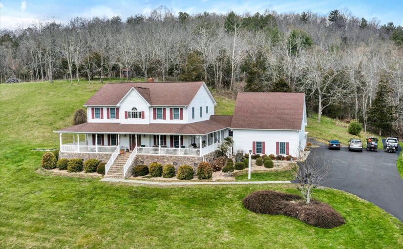 For Sale: 3,700± SF, 4 Bedroom, 3.5 Bath Home – Trout Stream – 28± Acres