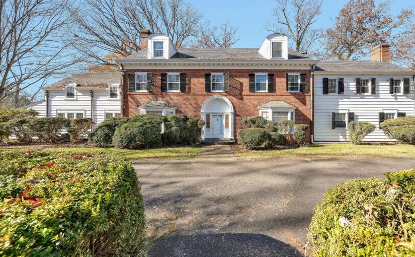 Sealed Bid Auction: 9,961± SF; 6 Bedroom; 9 Bath Colonial-Revival Estate Style Home with 12± Acres