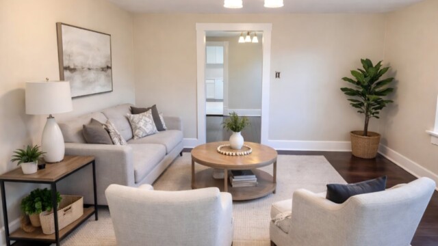 Living Room - Virtual Staging
